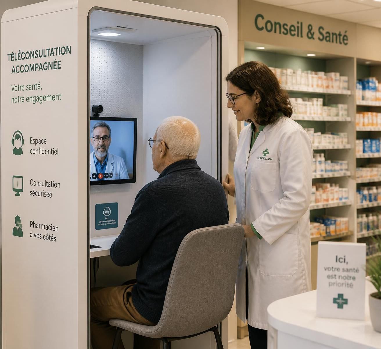 découvrez comment choisir une pharmacie en téléconsultation près de chez vous pour bénéficier de conseils médicaux rapides et sécurisés sans vous déplacer.