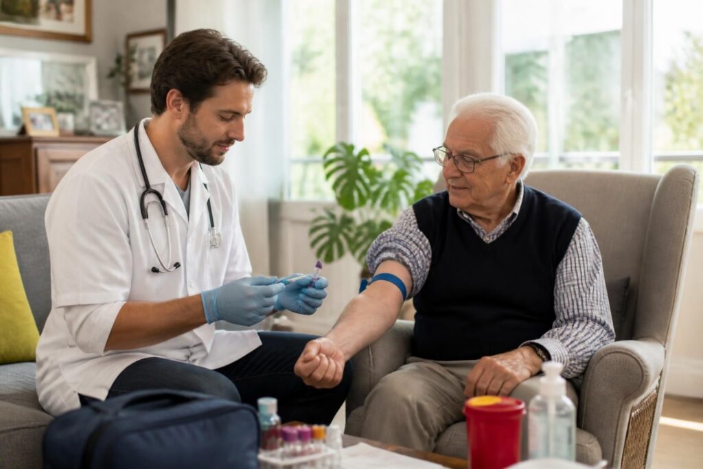 découvrez comment fonctionne une prise de sang à domicile par un infirmier et les avantages de cette solution pratique et confortable pour vos analyses médicales.