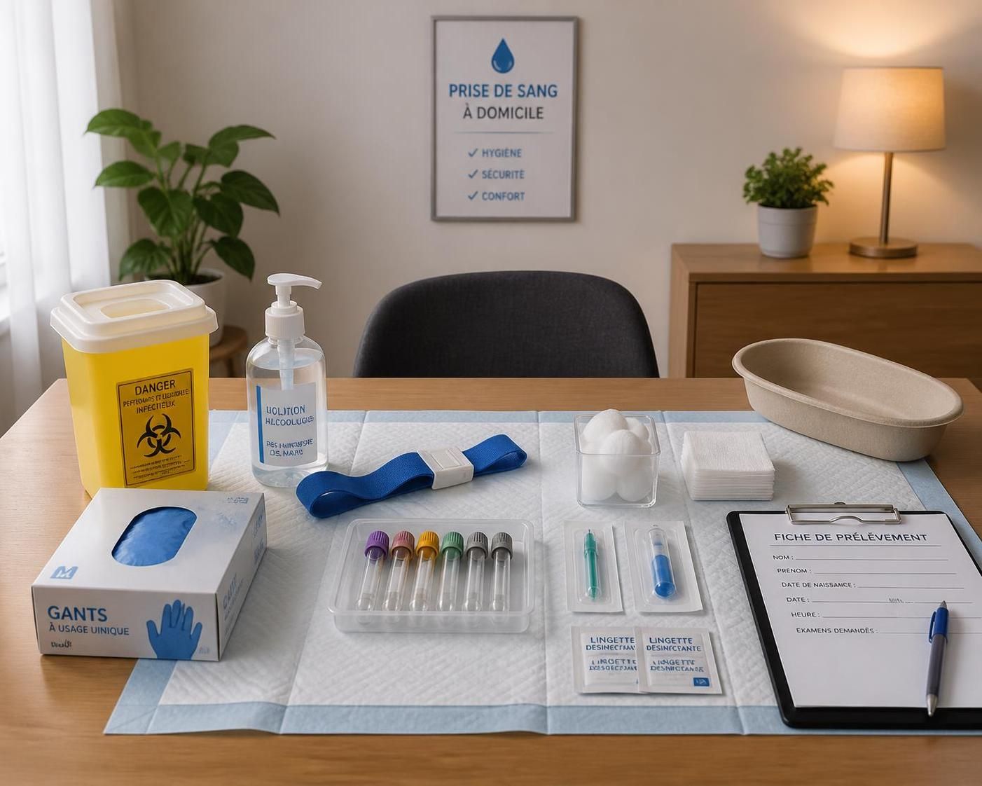 découvrez comment se déroule une prise de sang à domicile réalisée par une infirmière, pour un service médical pratique et personnalisé chez vous.