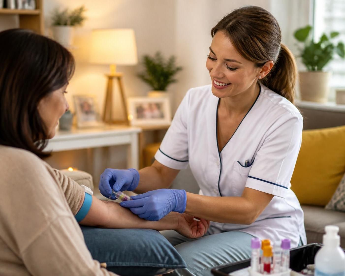 découvrez comment une infirmière à domicile facilite vos prises de sang avec un service simple, rapide et efficace, pour votre confort et votre santé.