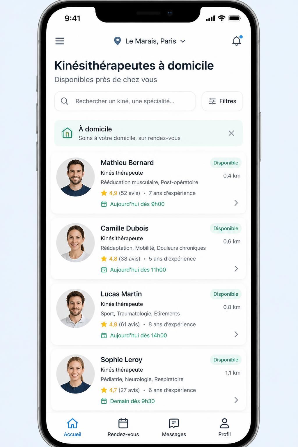 découvrez comment trouver rapidement un kinésithérapeute à domicile près de chez vous grâce à nos conseils pratiques et astuces efficaces.