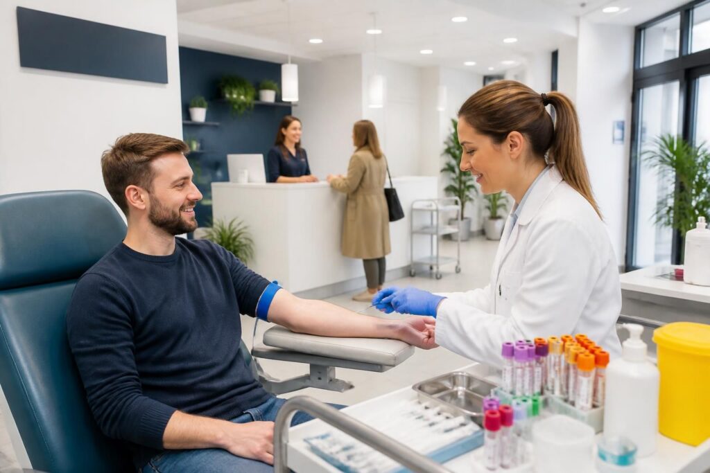 découvrez comment fonctionne un laboratoire de prise de sang sans rendez-vous et trouvez facilement les centres proches de chez vous pour des analyses rapides et sans attente.