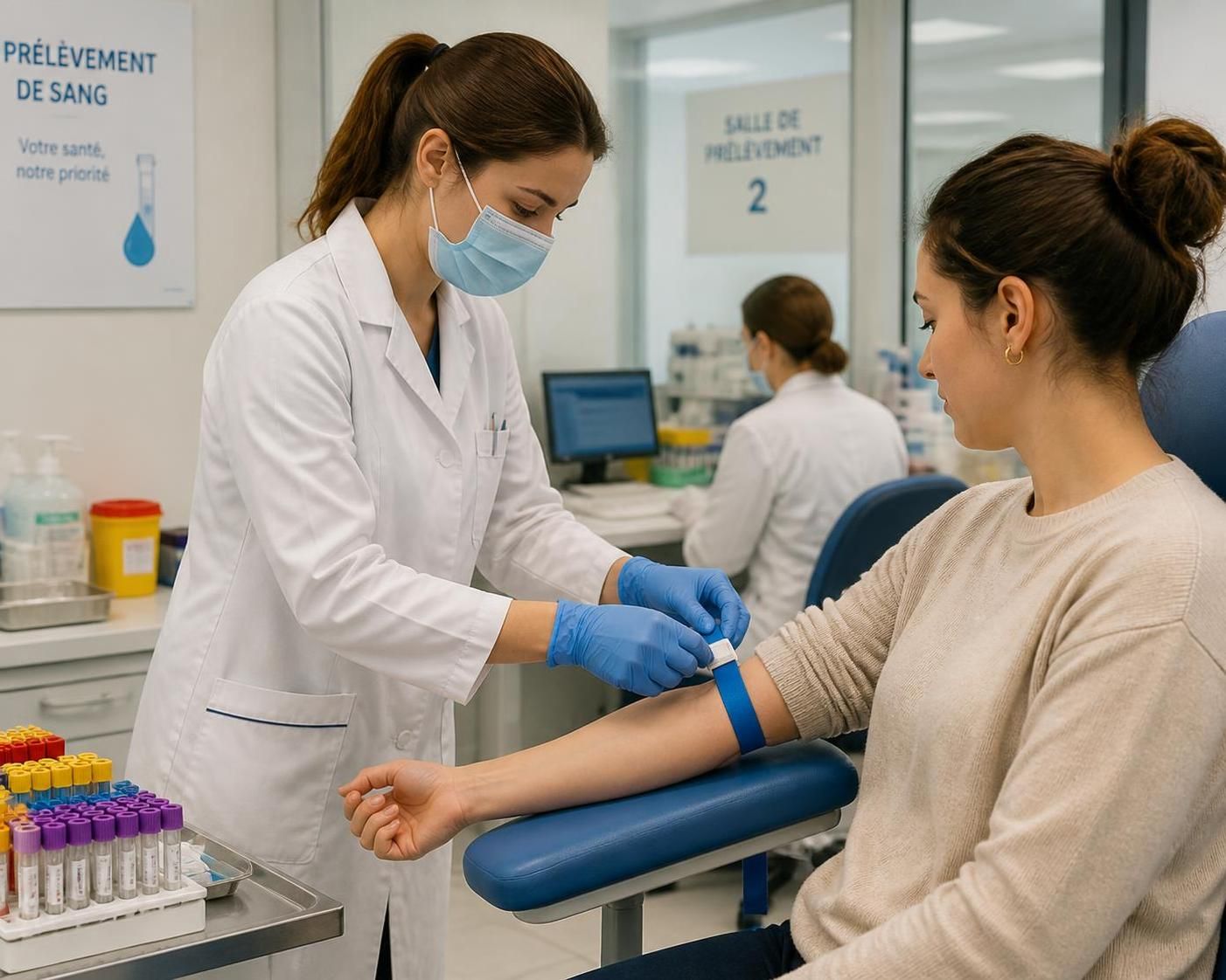 découvrez comment fonctionne un laboratoire de prise de sang sans rendez-vous et trouvez facilement celui qui vous convient près de chez vous.