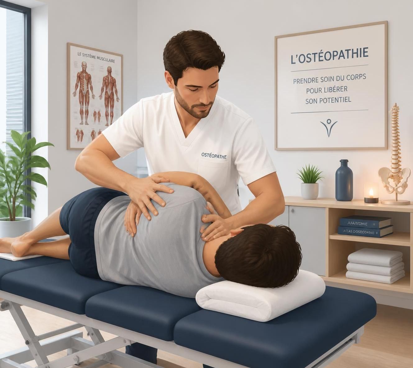 découvrez ce qu'est l'ostéopathie, une pratique de soin manuel visant à soulager les douleurs et améliorer le bien-être grâce à des techniques naturelles et ciblées.