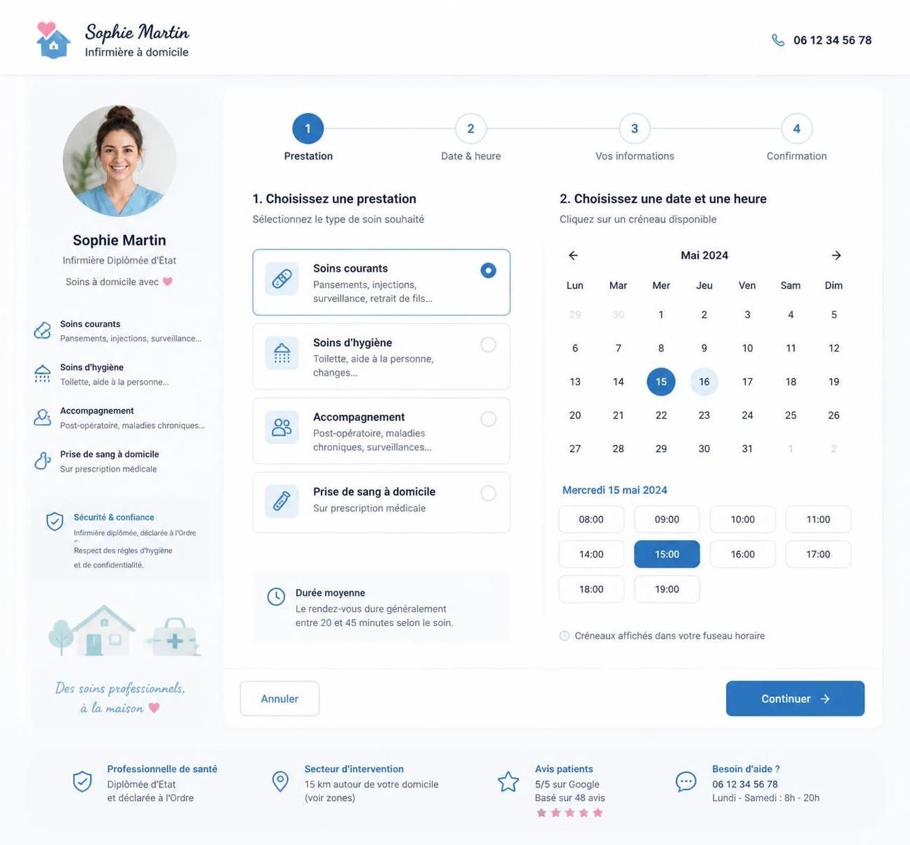 découvrez comment utiliser les pages jaunes pour trouver facilement une infirmière à domicile qualifiée près de chez vous et bénéficier de soins personnalisés en toute confiance.
