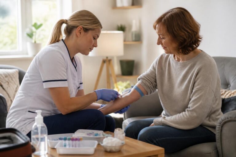 découvrez les avantages de la prise de sang réalisée par une infirmière à domicile et apprenez comment se déroule cette intervention pratique et sécurisée.