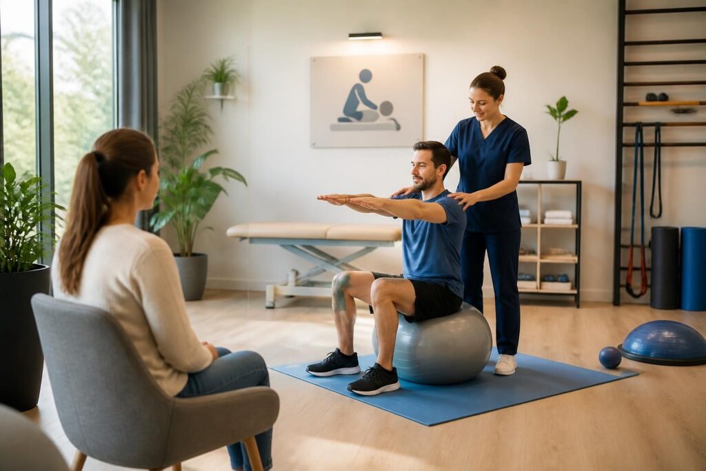 trouvez rapidement un kinésithérapeute proche de chez vous pour des soins personnalisés adaptés à vos besoins de santé et bien-être.