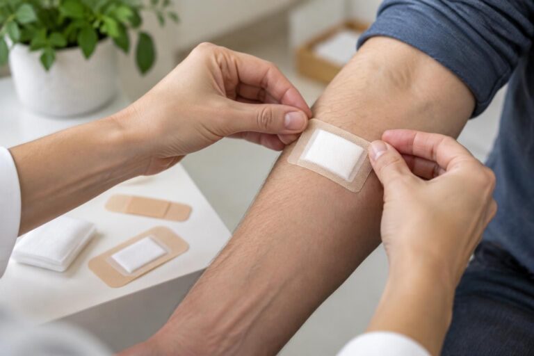 découvrez comment choisir le pansement adapté à votre plaie et le poser correctement pour la protéger et favoriser sa cicatrisation.